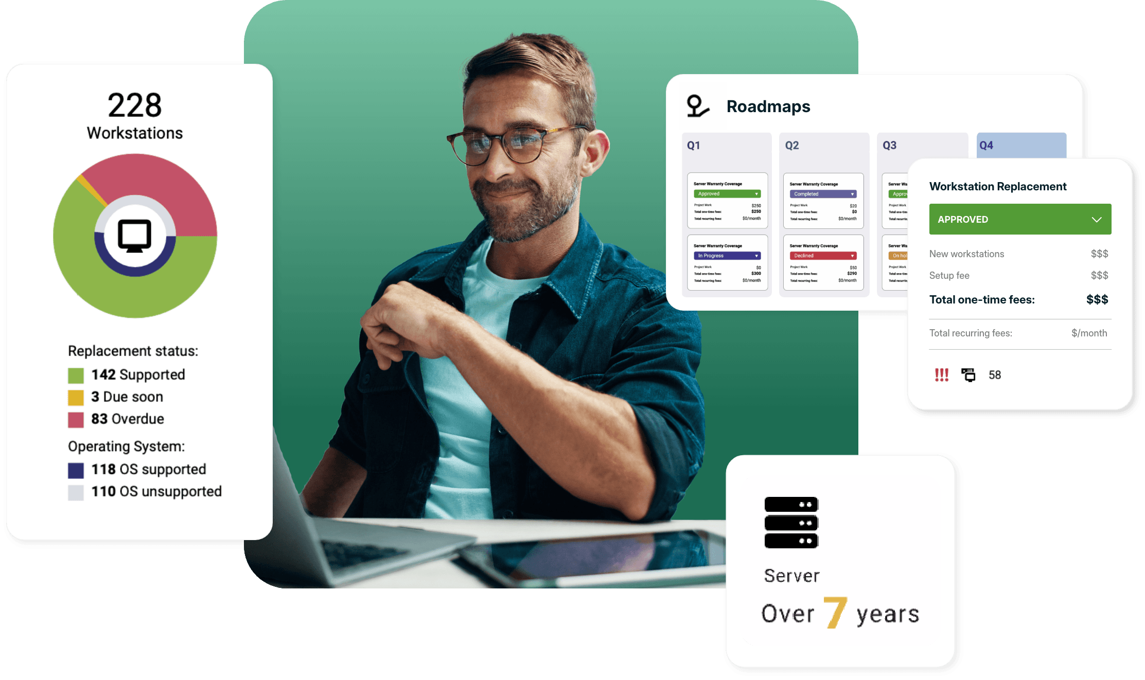 Lifecycle Manager product interface.
