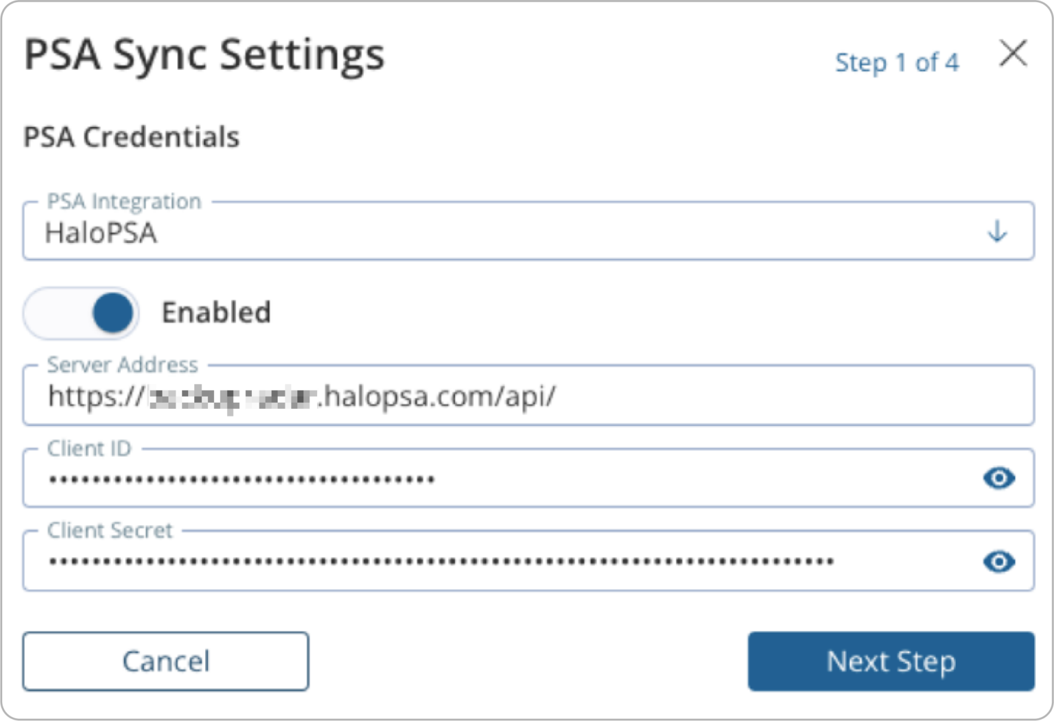 Backup Radar + HaloPSA ScalePad