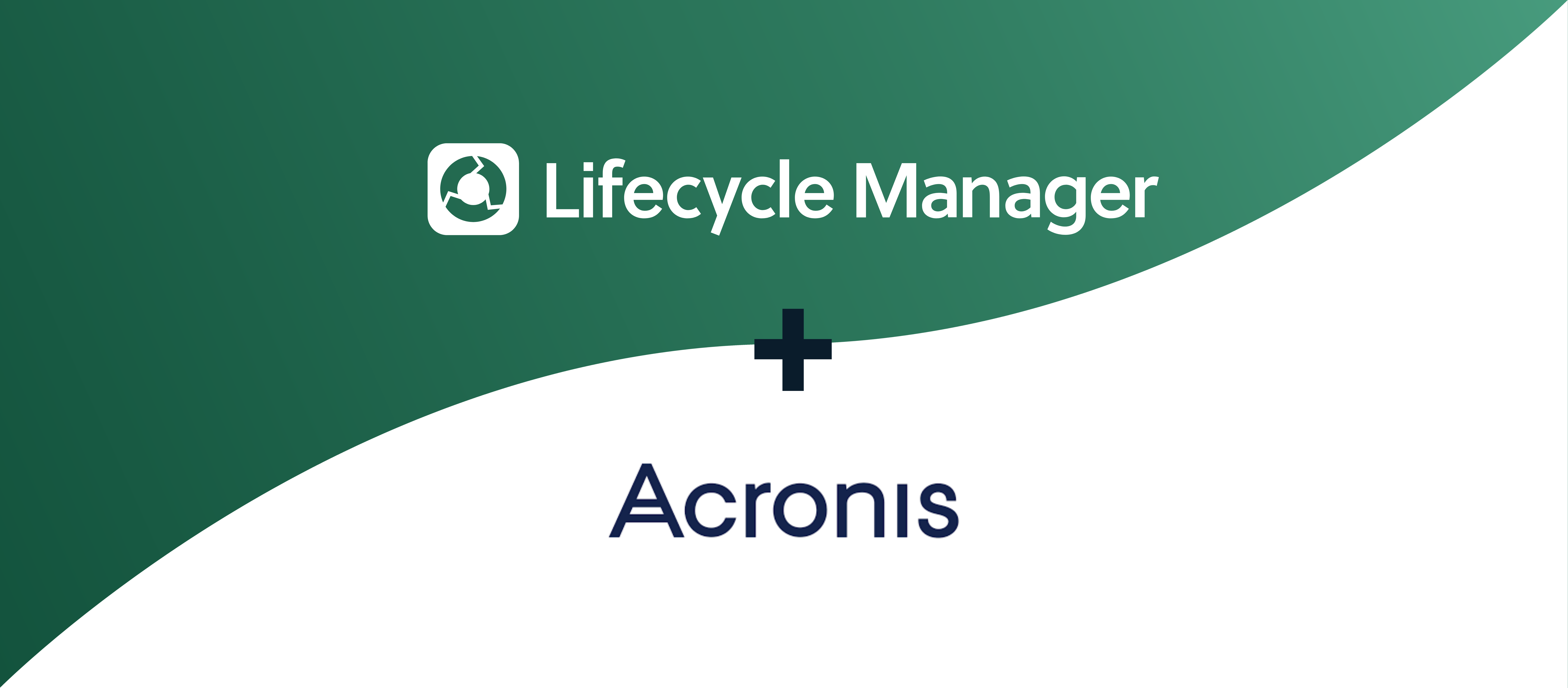 Lifecycle Manager and Acronis Integration
